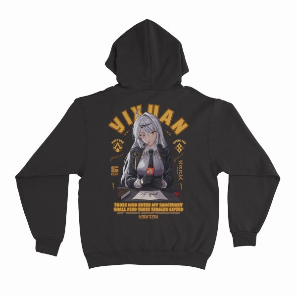 Zenless Zone Zero Yixuan Hoodie Winter Warm Cotton Hooded Sweatshirt