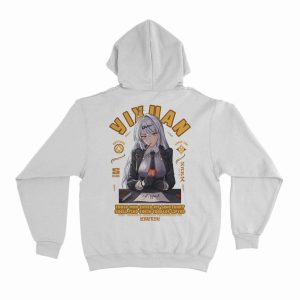 Zenless Zone Zero Yixuan Hoodie Winter Warm Cotton Hooded Sweatshirt