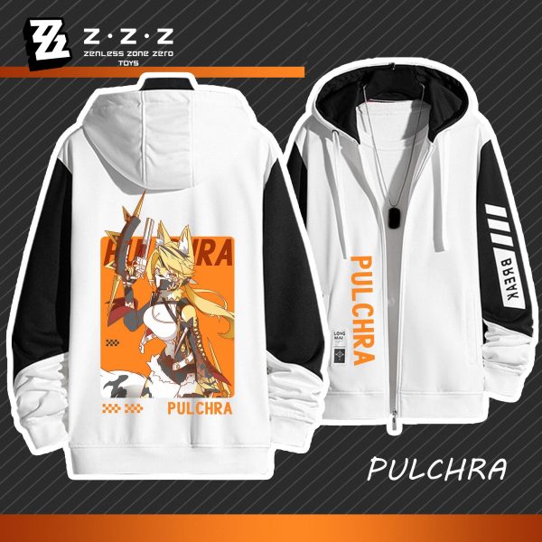 Zenless Zone Zero pulchra Hand drawn Hoodie-Game Peripheral Stormtrooper - Spring and Autumn Comfort Jacket