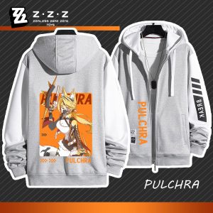 Zenless Zone Zero pulchra Hand drawn Hoodie-Game Peripheral Stormtrooper - Spring and Autumn Comfort Jacket
