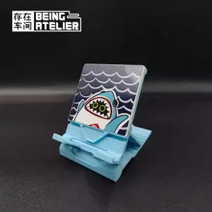 Zenless Zone Zero-themed Fan-made Cute Creative Desktop Cartoon Phone Holder Stand, Portable & Foldable