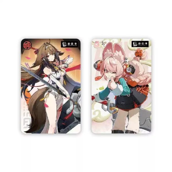 Zenless Zone Zero x Bilibili Shanghai Public Transportation Card To Be Fuel for the Night Co-branded Standard Transit Card