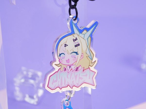 Zero Zone Zero Sunna Holographic Acrylic Keychain +Standee Set for Fandom Display & Wear | Zenlesszonezero.toys