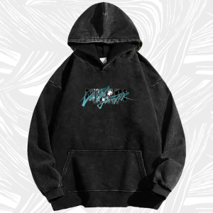 Zenless Zone Zero Hoshimi Miyabi Street Style Vintage Hoodie