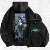 Zenless Zone Zero Hoshimi Miyabi Vintage Hoodie