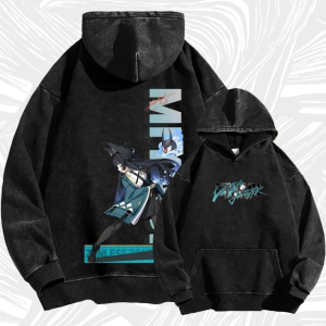 Zenless Zone Zero Hoshimi Miyabi Street Style Vintage Hoodie