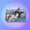 Zero Zone Zero Hoshimi Miyabi Metal Badge Variable Grating Card