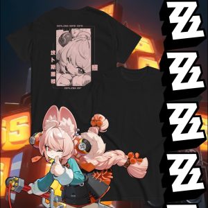 Zenless Zone Zero Game Zhao T Shirt ZZZ Zhao Tee