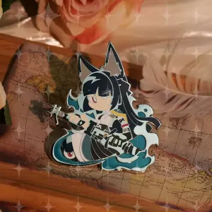 Zero Zone Zero Hoshimi Miyabi Metal Badge