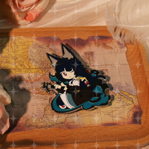 Zero Zone Zero Hoshimi Miyabi Metal Badge