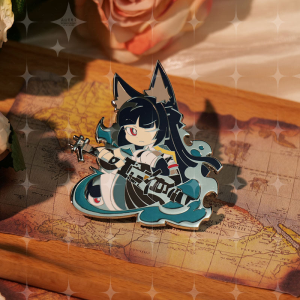 Zero Zone Zero Hoshimi Miyabi Metal Badge