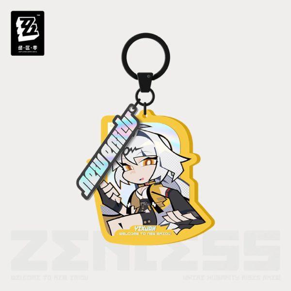 Zenless Zone Zero Ridu Yunkui Summit Chibi Keychain | Zenlesszonezero.toys