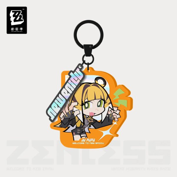 Zenless Zone Zero Ridu Yunkui Summit Chibi Keychain | Zenlesszonezero.toys