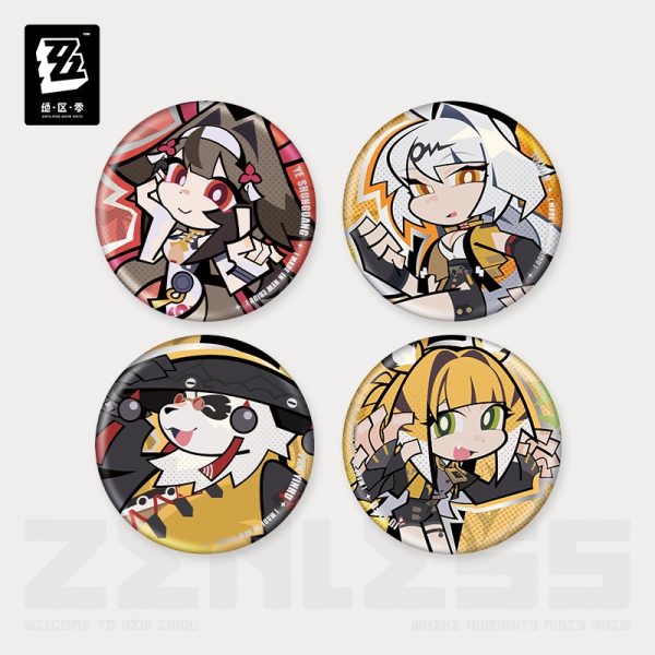 Zenless Zone Zero Ridu Yunkui Summit Chibi Badge