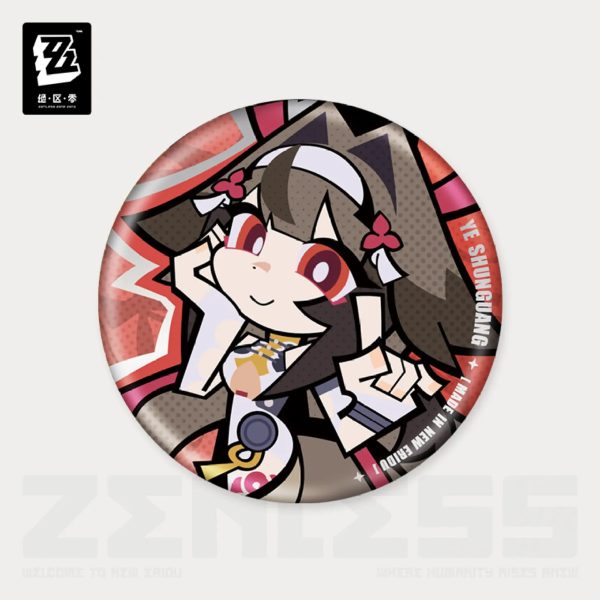 Zenless Zone Zero Ridu Yunkui Summit Chibi Badge