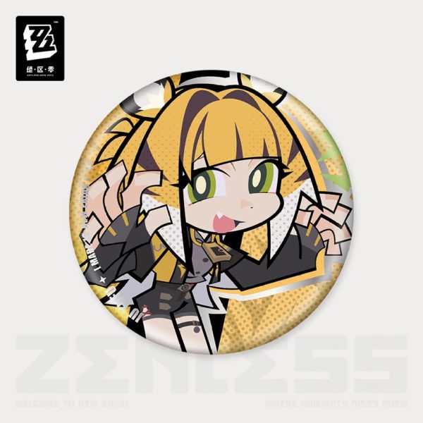 Zenless Zone Zero Ridu Yunkui Summit Chibi Badge