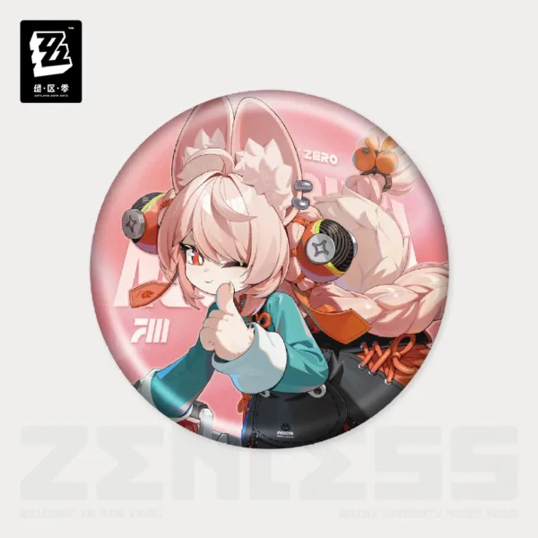 Zenless Zone Zero Krampus Compliance Authority Badge