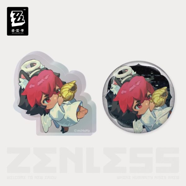 Zenless Zone Zero The Impending Crash of Waves Posters, Mouse Pads, Acrylic Ornaments, Badge, Laser Ticket