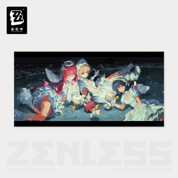 Zenless Zone Zero The Impending Crash of Waves Posters, Mouse Pads, Acrylic Ornaments, Badge, Laser Ticket