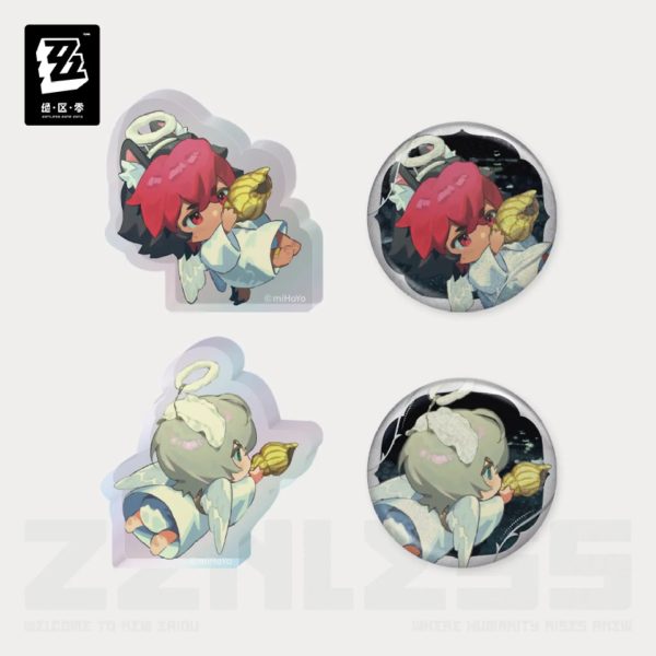 Zenless Zone Zero The Impending Crash of Waves Posters, Mouse Pads, Acrylic Ornaments, Badge, Laser Ticket