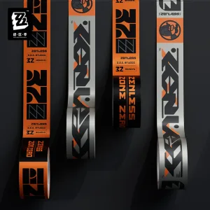 Zenless Zone Zero Urban Kit Series - Packaging Tape, Orange,Silver | Zenlesszonezero.toys