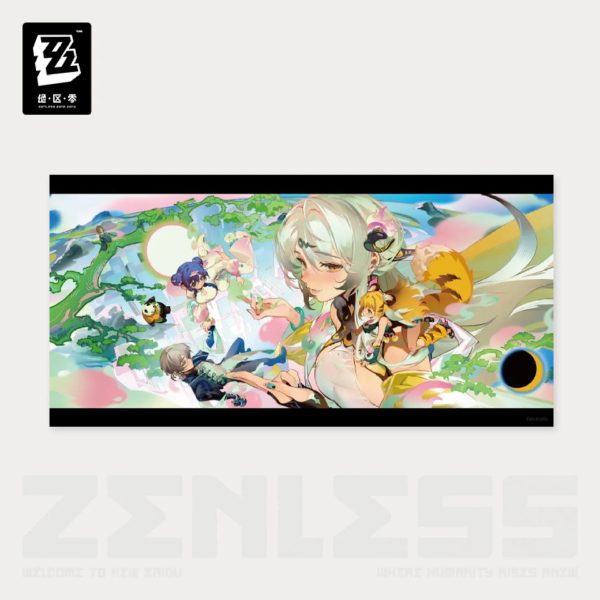 Zenless Zone Zero Where Clouds Embrace the Dawn Posters, Mouse Pads, Acrylic Ornaments, Badge, Laser Ticket