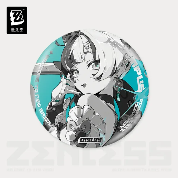 Zenless Zone Zero Mindscape Cinema Badge – Krampus Compliance Authority