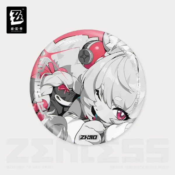 Zenless Zone Zero Mindscape Cinema Badge – Krampus Compliance Authority