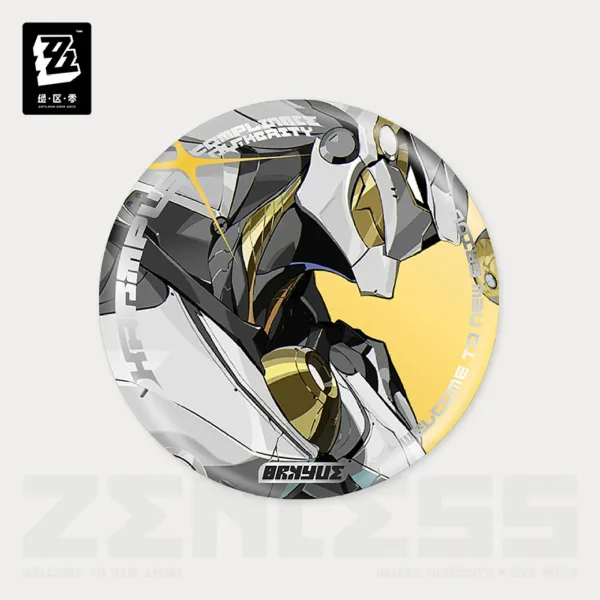 Zenless Zone Zero Mindscape Cinema Badge – Krampus Compliance Authority