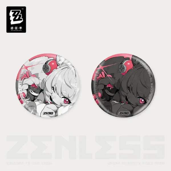 Zenless Zone Zero Mindscape Cinema Badge – Krampus Compliance Authority