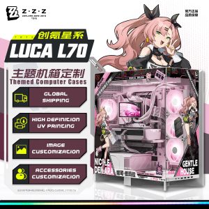 Zenless Zone Zero Gaming Nicole Demara Themed Computer Case