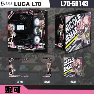 Zenless Zone Zero Gaming Nicole Demara Themed Computer Case