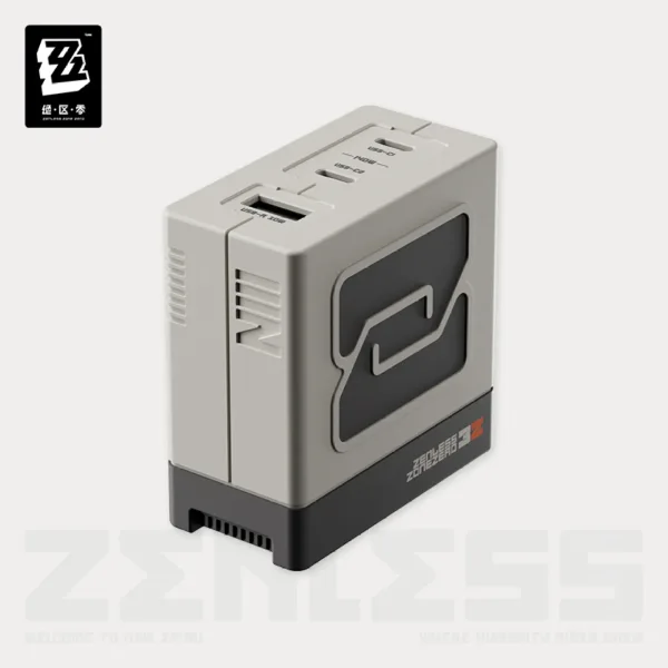 Zenless Zone Zero 140W GaN Three-Port Fast Charging Adapter | Zenlesszonezero.toys