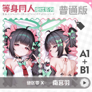 Zenless Zone Zero Nangong Yu Dakimakura Pillowcase