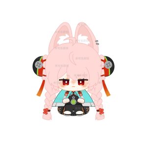 Zenless Zone Zero Ju Fufu, Astra Yao, Zhao Mini Sitting Plush Doll Anime Stuffed Toy Bag Charm & Keychain