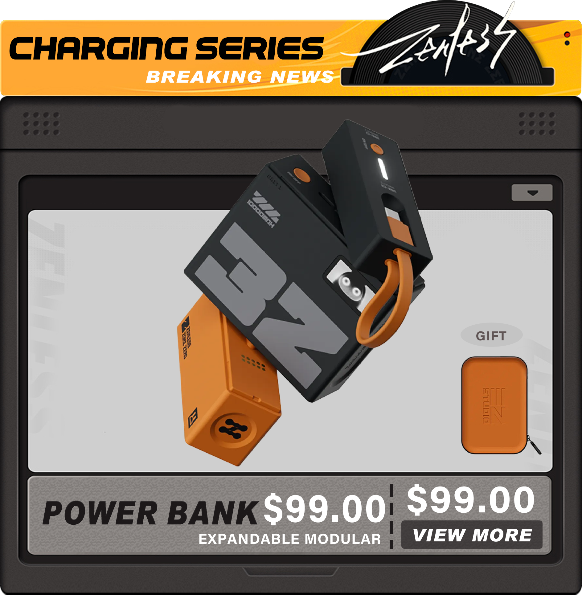 Zenless Zone Zero Expandable Modular Fast-charging Power Bank