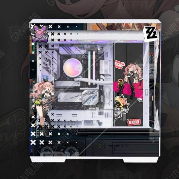 Zenless Zone Zero Gaming Nicole Demara Themed Computer Case