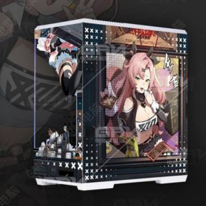 Zenless Zone Zero Gaming Nicole Demara Themed Computer Case