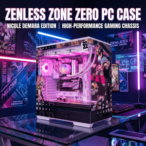 Zenless Zone Zero Gaming Nicole Demara Themed Computer Case