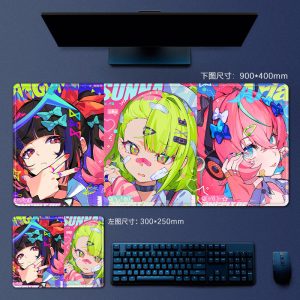 ZZZ Mousou Angels Oversized Desk Mat | Zenlesszonezero.toys