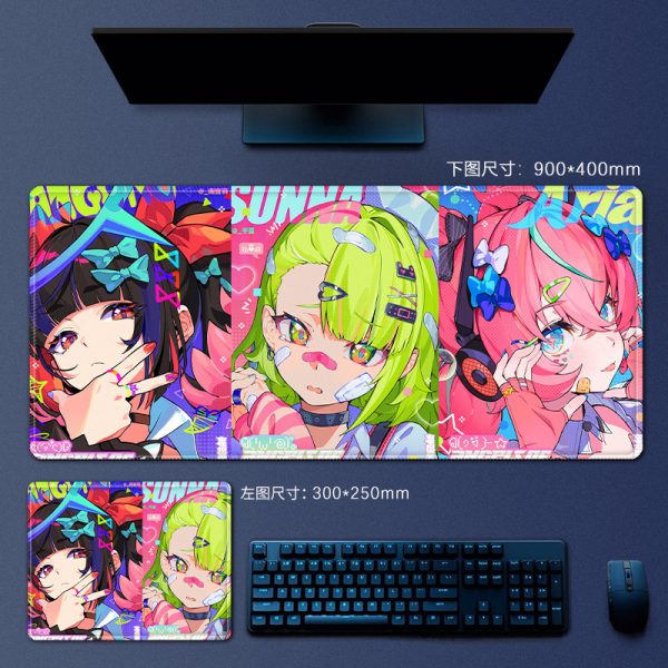 ZZZ Mousou Angels Oversized Desk Mat | Zenlesszonezero.toys