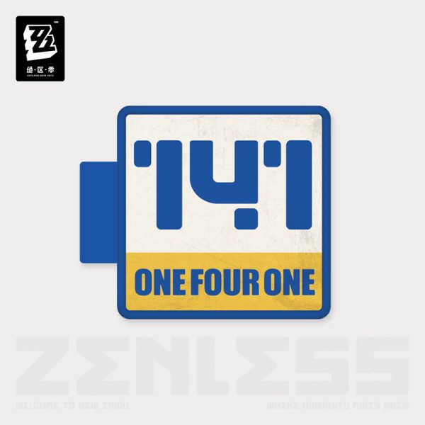 Zenless Zone Zero Store Sign Light Fridge Magnet (July 2026) | Zenlesszonezero.toys