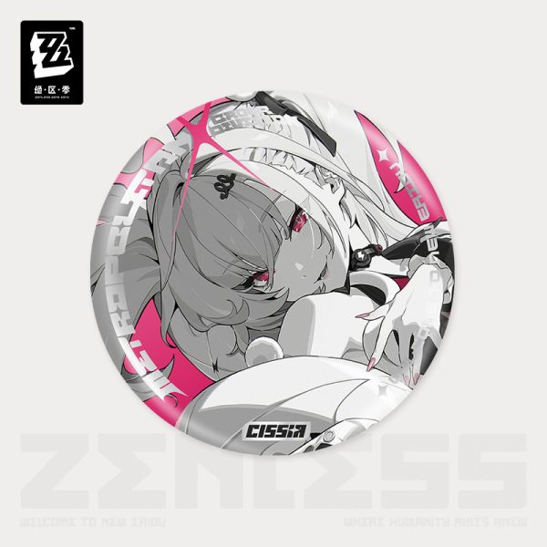 Zenless Zone Zero Mindscape Cinema Badge – Metropolitan Order Division (July 2026) | Zenlesszonezero.toys