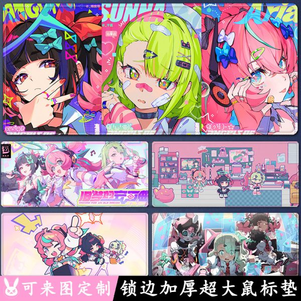 ZZZ Mousou Angels Oversized Desk Mat | Zenlesszonezero.toys