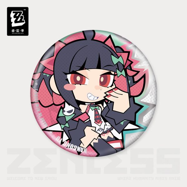 Zenless Zone Zero Ridu Series Angels of Delusion Chibi Badge (June 2026) | Zenlesszonezero.toys