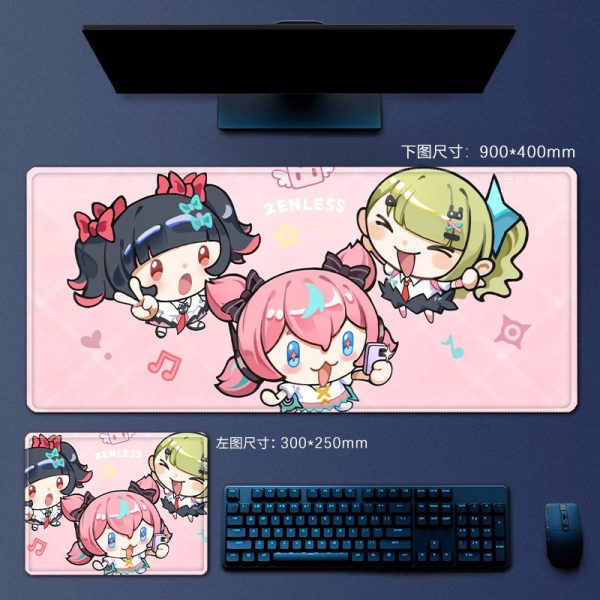 ZZZ Mousou Angels Oversized Desk Mat | Zenlesszonezero.toys