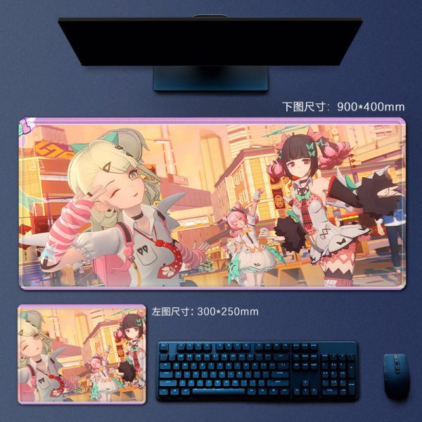 ZZZ Mousou Angels Oversized Desk Mat | Zenlesszonezero.toys