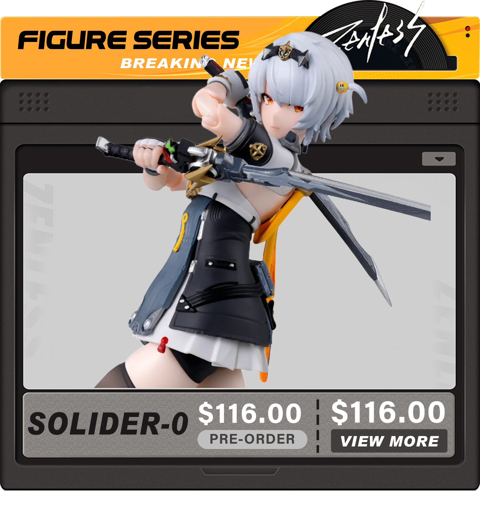 ZZZ Solider 0 Anby Figure | Zenlesszonezero.toys