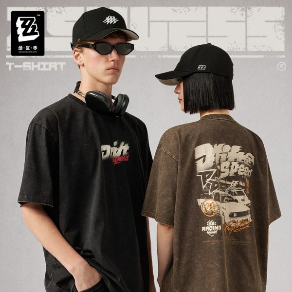 Zenless Zone Zero 3Z STUDIO 2026 SS Bangboo Drift Speed T-shirt | Zenlesszonezero.toys