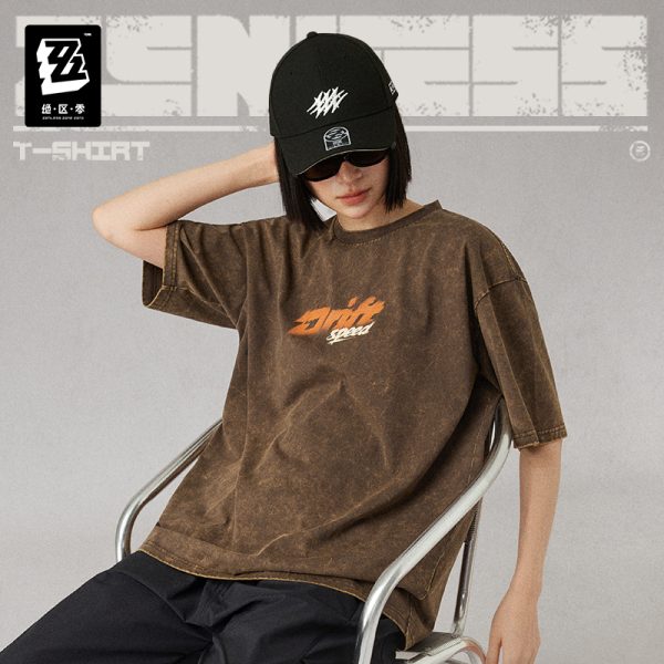 Zenless Zone Zero 3Z STUDIO 2026 SS Bangboo Drift Speed T-shirt | Zenlesszonezero.toys